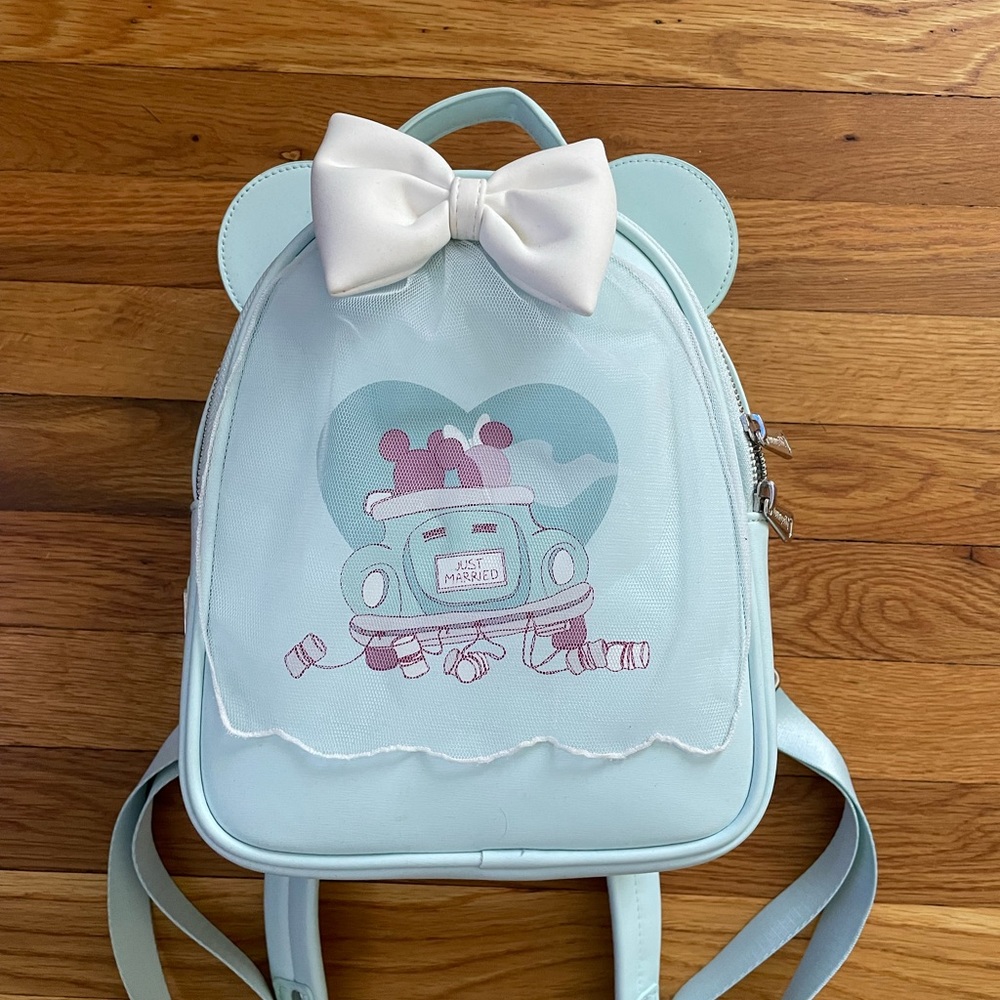 Loungefly Disney Mickey & Minnie Wedding Figural Mini Backpack